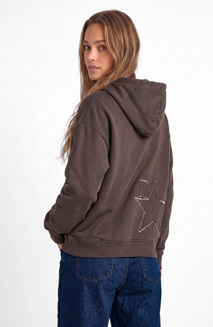 Buzo Hoodie Estrella Brown
