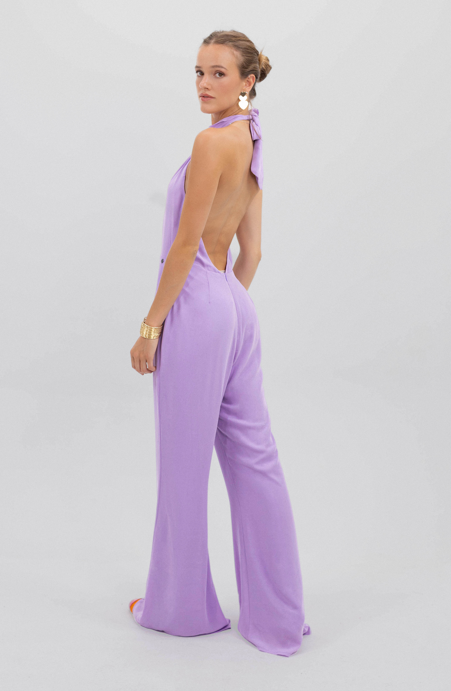 Mono Halter One Piece Lila
