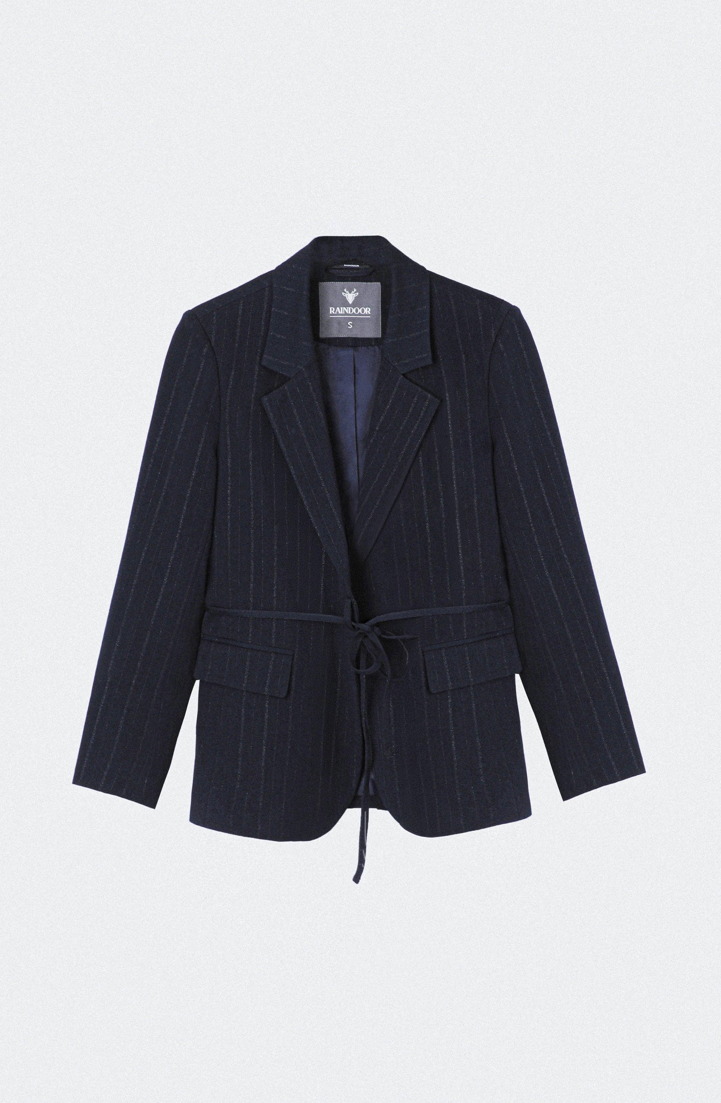 Blazer Lineas Lurex Navy