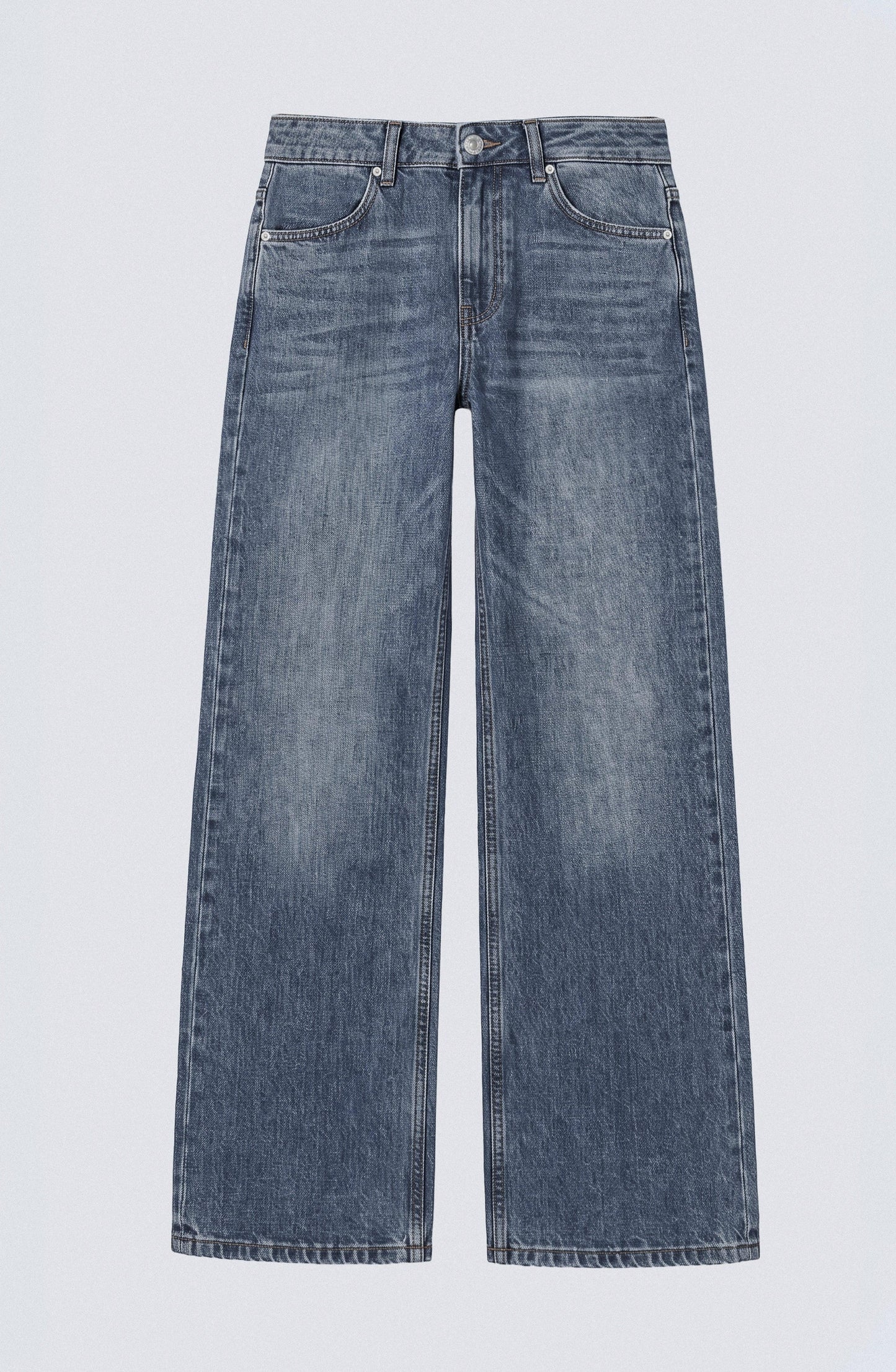 Pantalón Básico Denim Blue