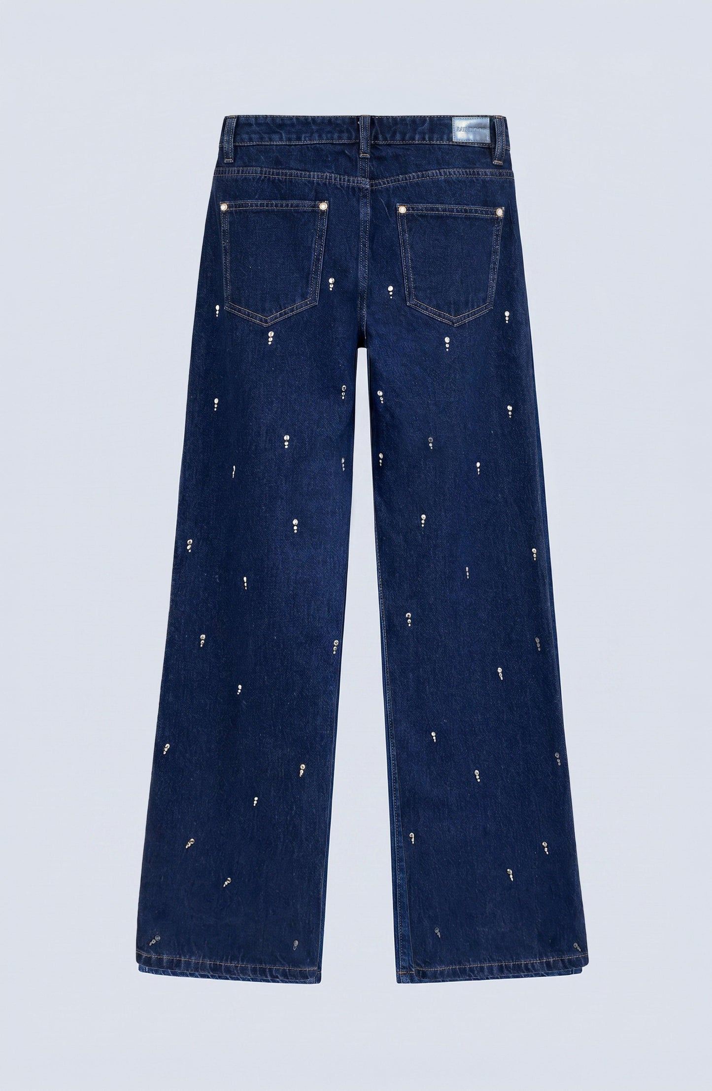 Pantalón Gotas Strass Indigo