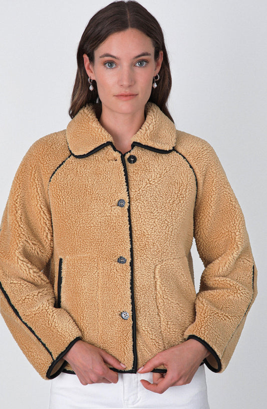 Corderito Detalles Pu Brown
