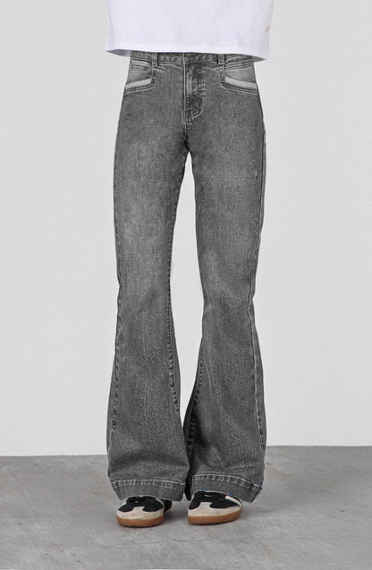 Pantalón Pocket Flare Black