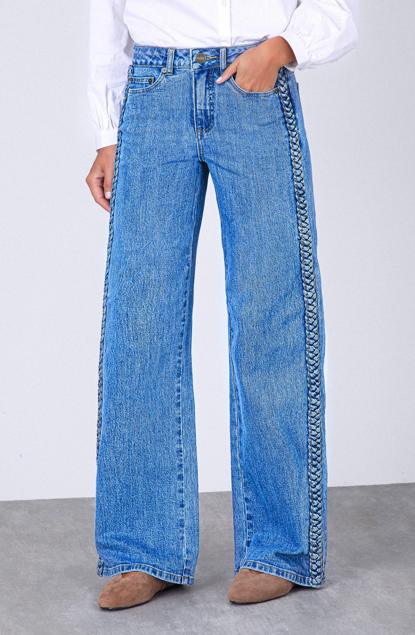 Pantalón Nudos Blue