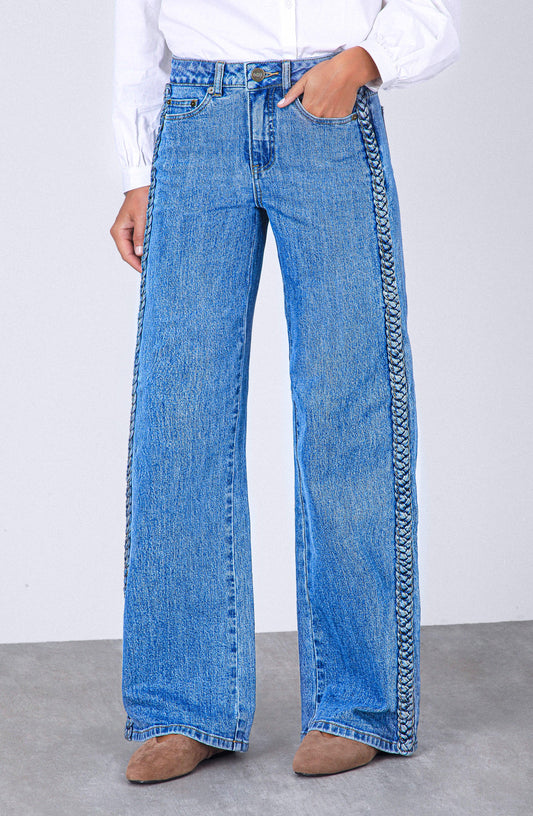 Pantalón Nudos Blue