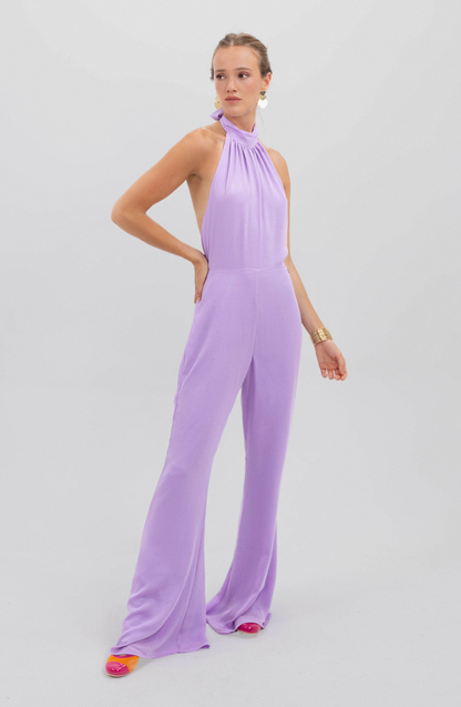 Mono Halter One Piece Lila