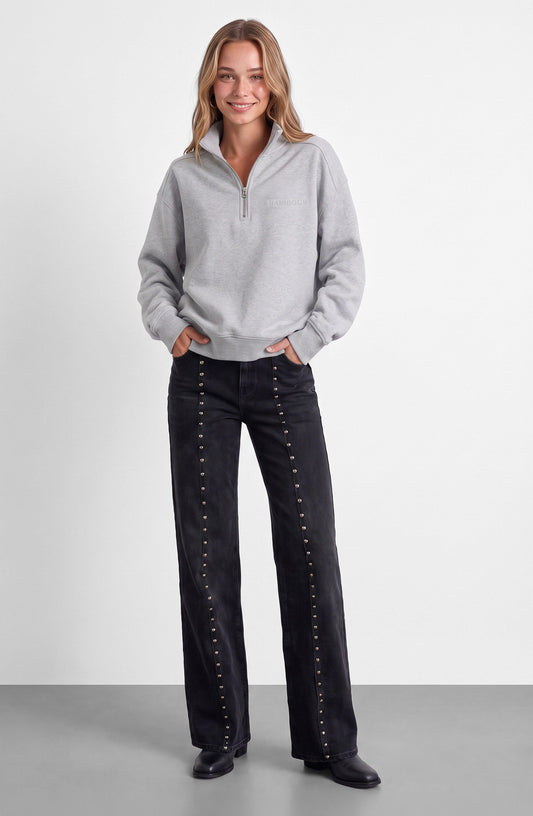Buzo Mid Zipper Grey