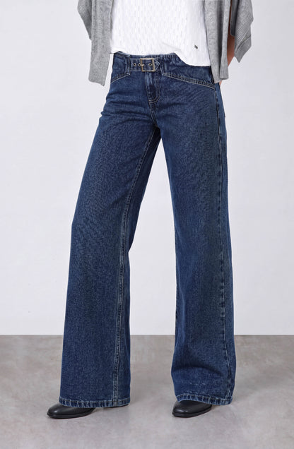 Pantalón Hebilla Tiro Bajo