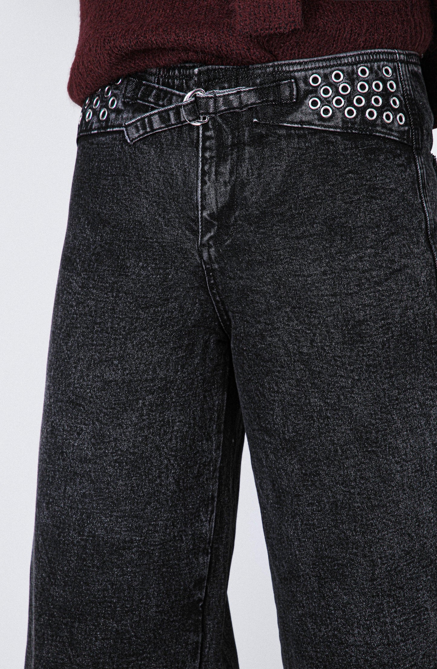 Pantalón Pretina Ojal Black