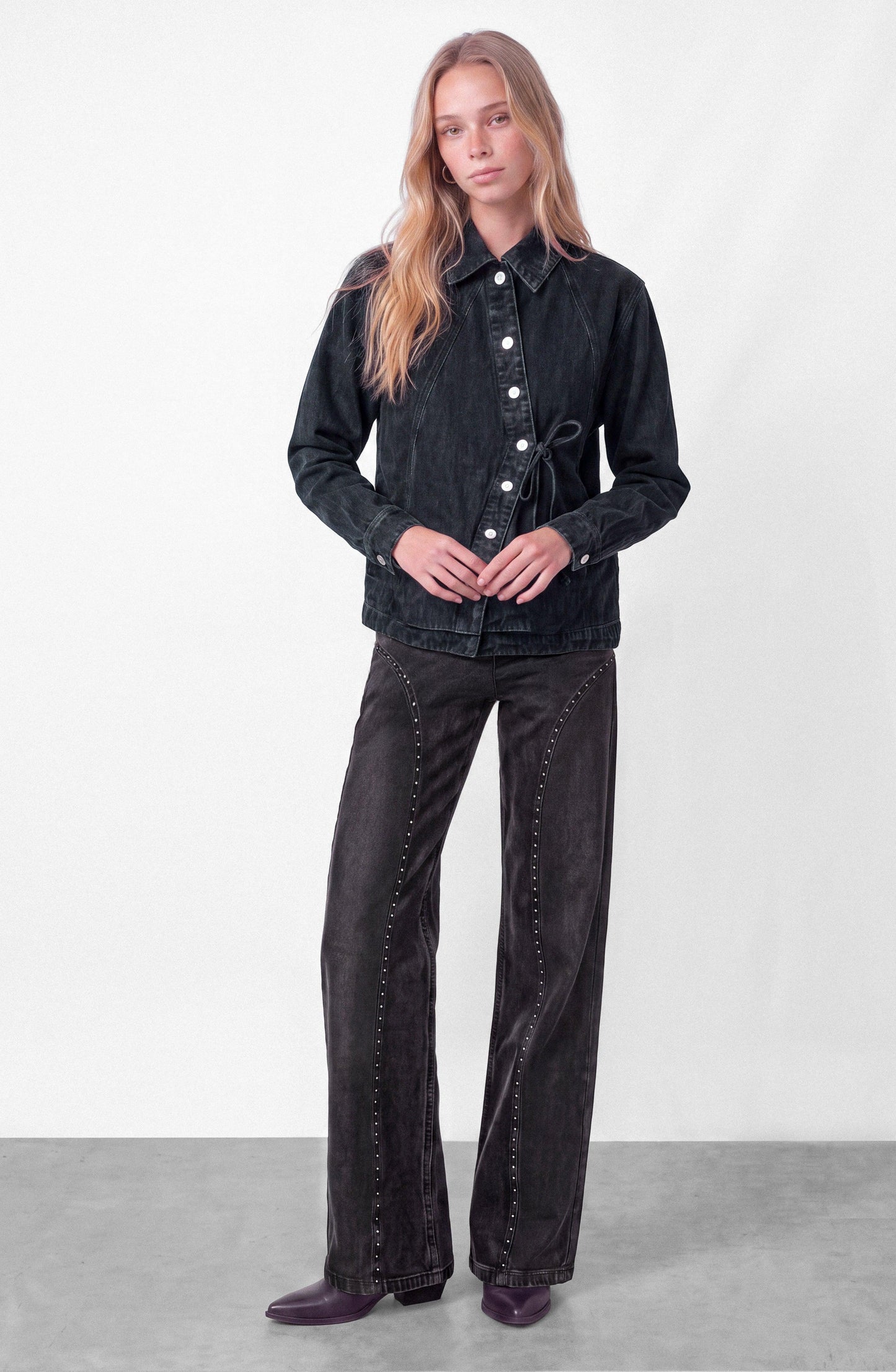 Campera Denim Cinta