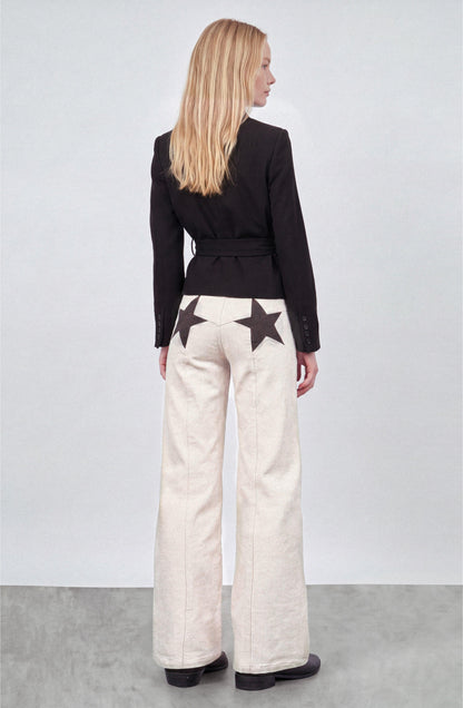 Pantalón Estrella Pocket Ecru