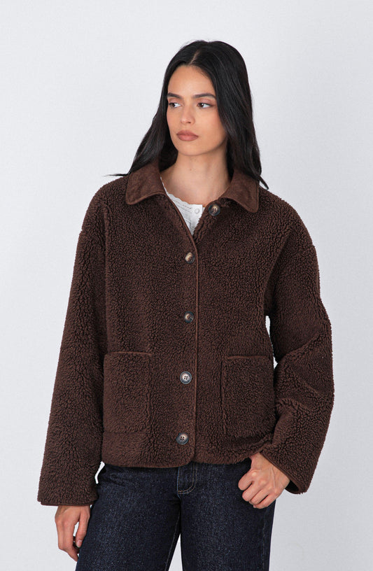 Corderito Cuello Pu Brown