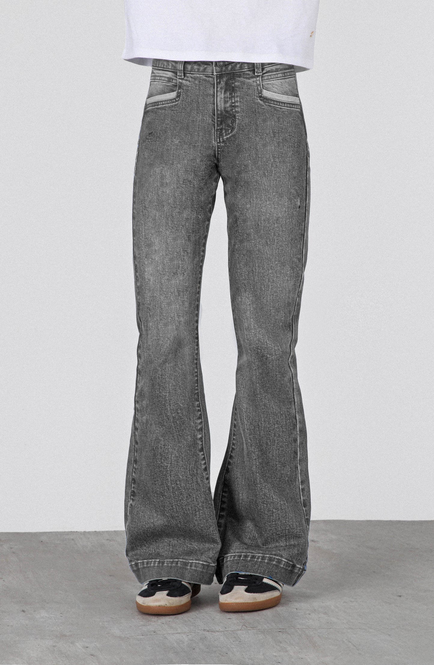 Pantalón Pocket Flare Black