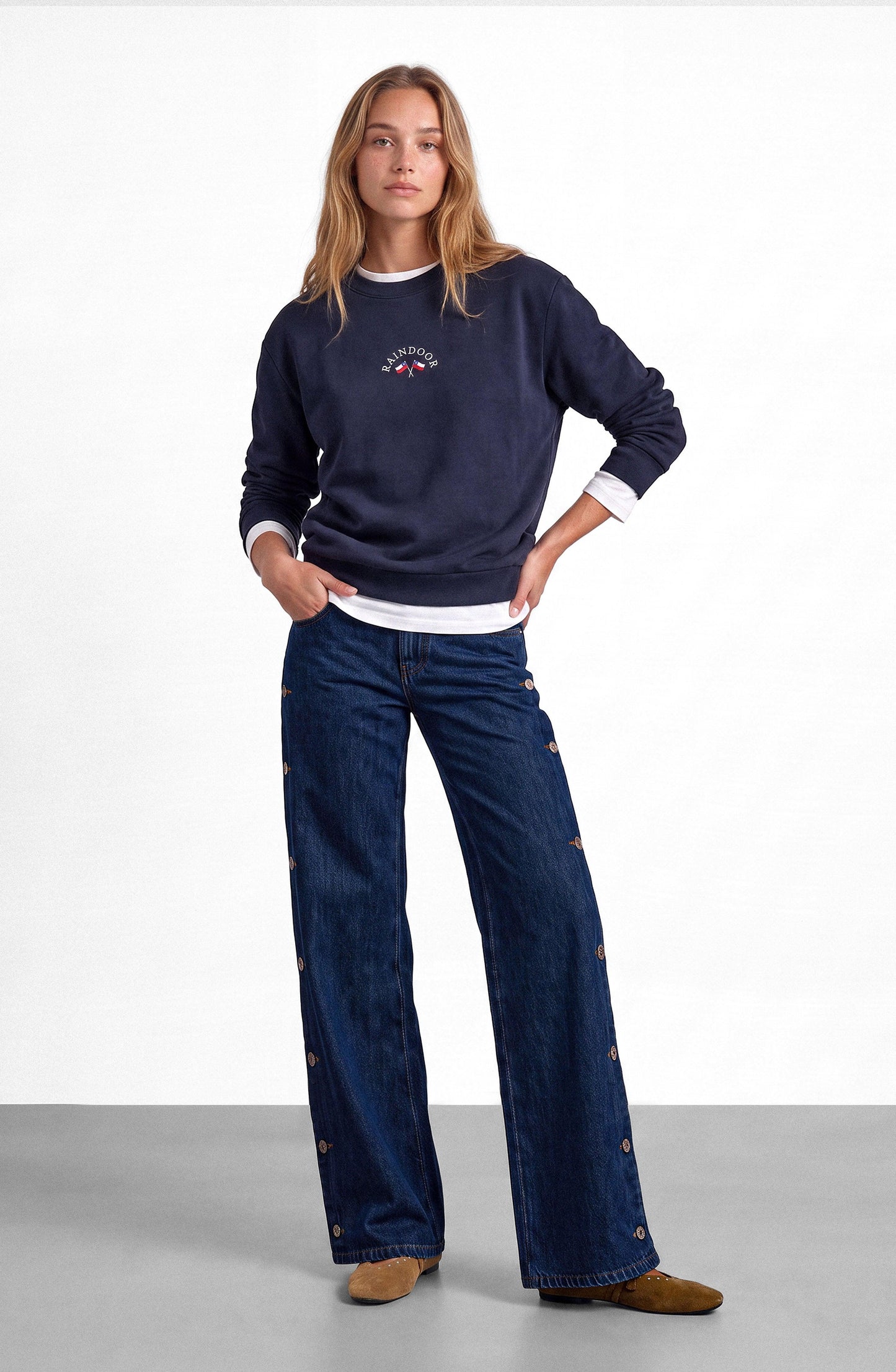 Buzo Crewneck Chile Navy