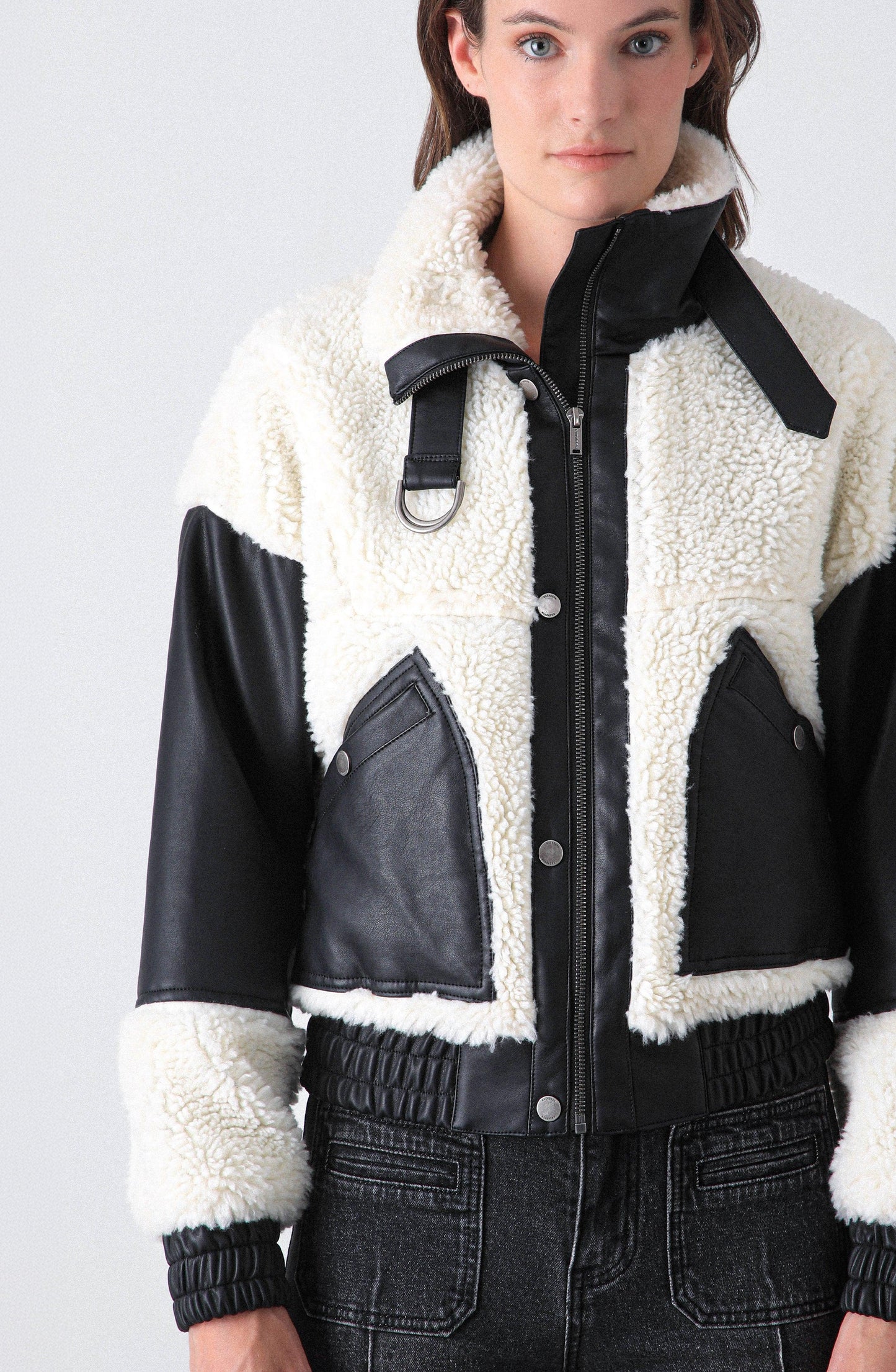 Corderito Pu Sherpa Bone