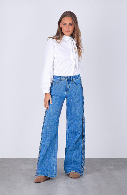 Pantalón Nudos Blue