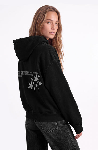 Buzo Hoodie Raindoor Girls Black