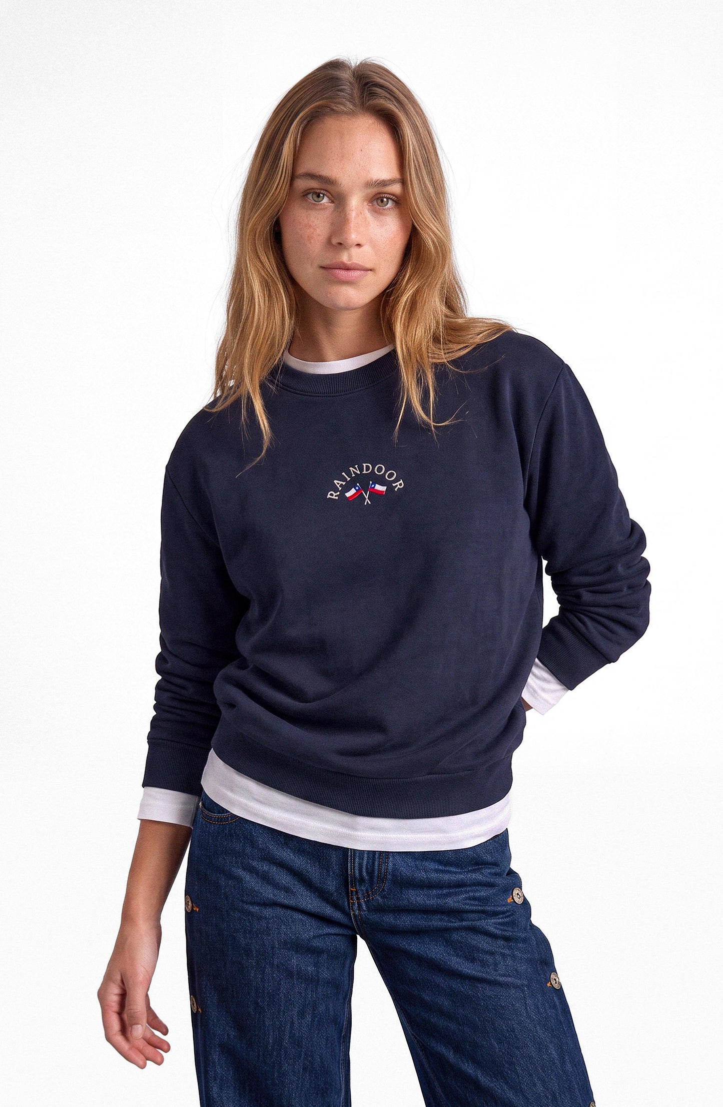 Buzo Crewneck Chile Navy