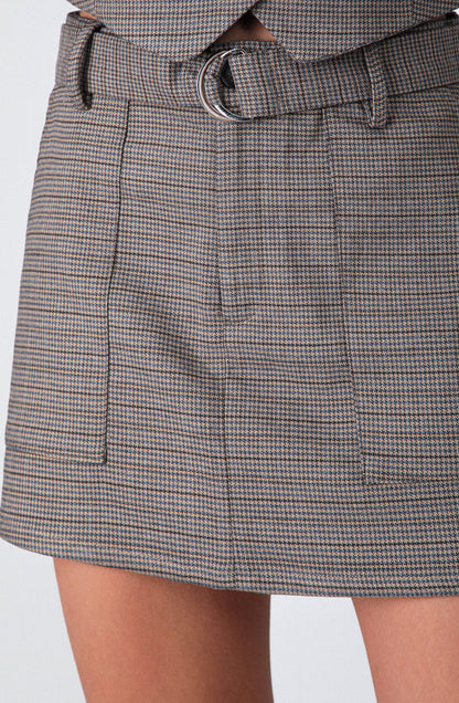 Pollera Tejida Brown