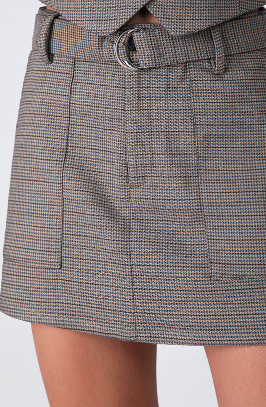 Pollera Tejida Brown
