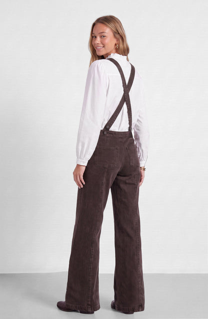 Jardinera Denim Brown