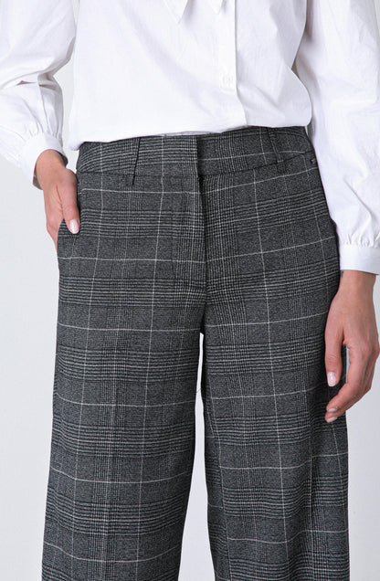 Pantalón Tejido Lurex Grey