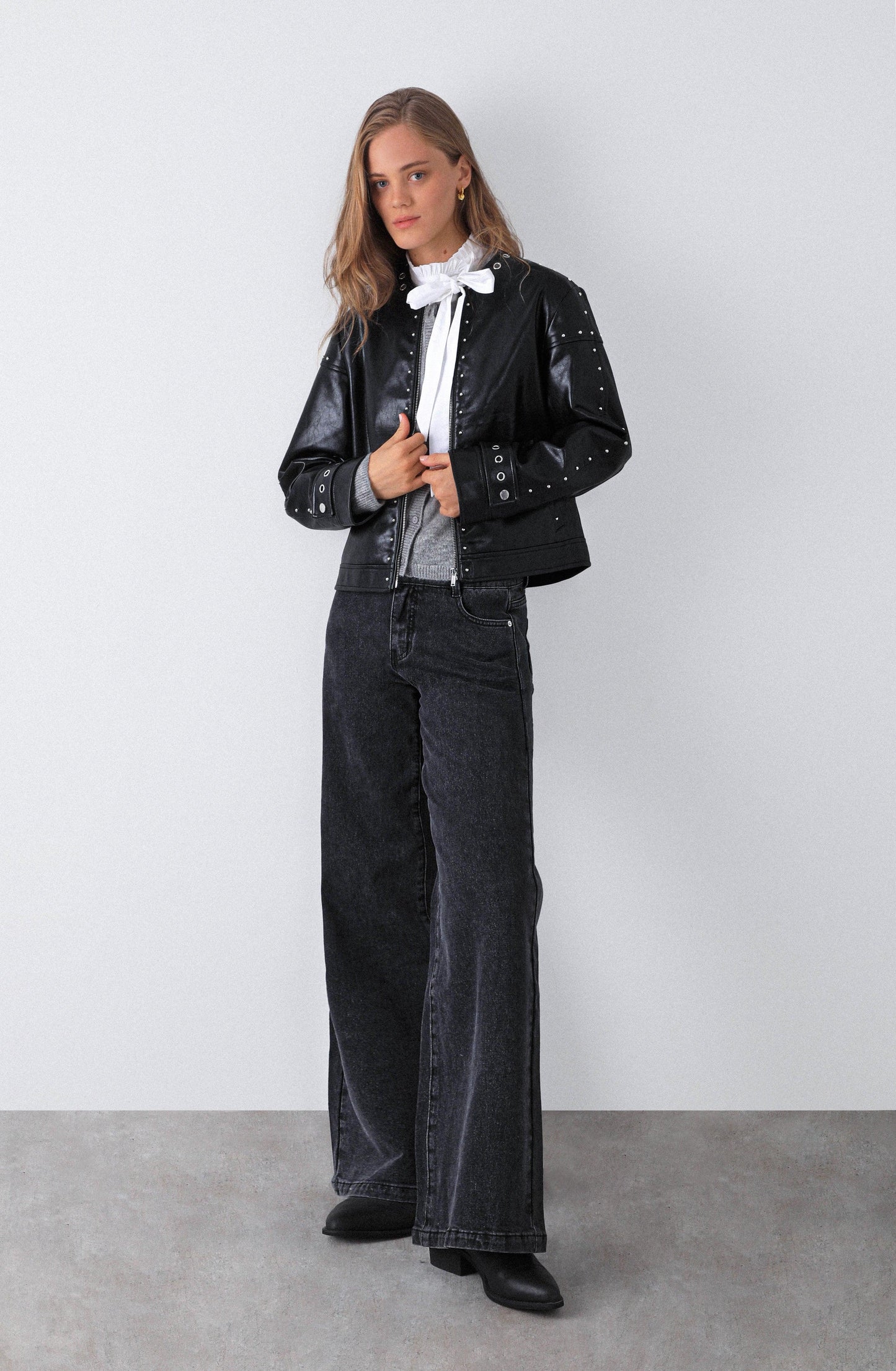 Chaqueta Ojal Black