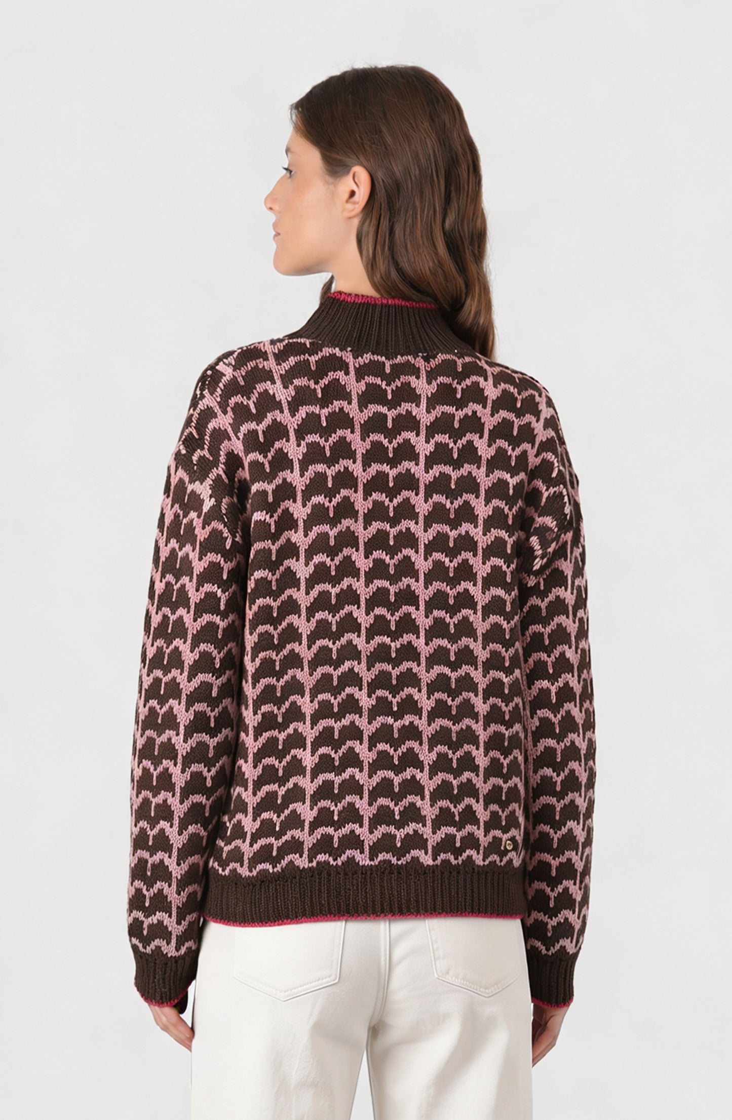 Sweater Ondas Fucsia