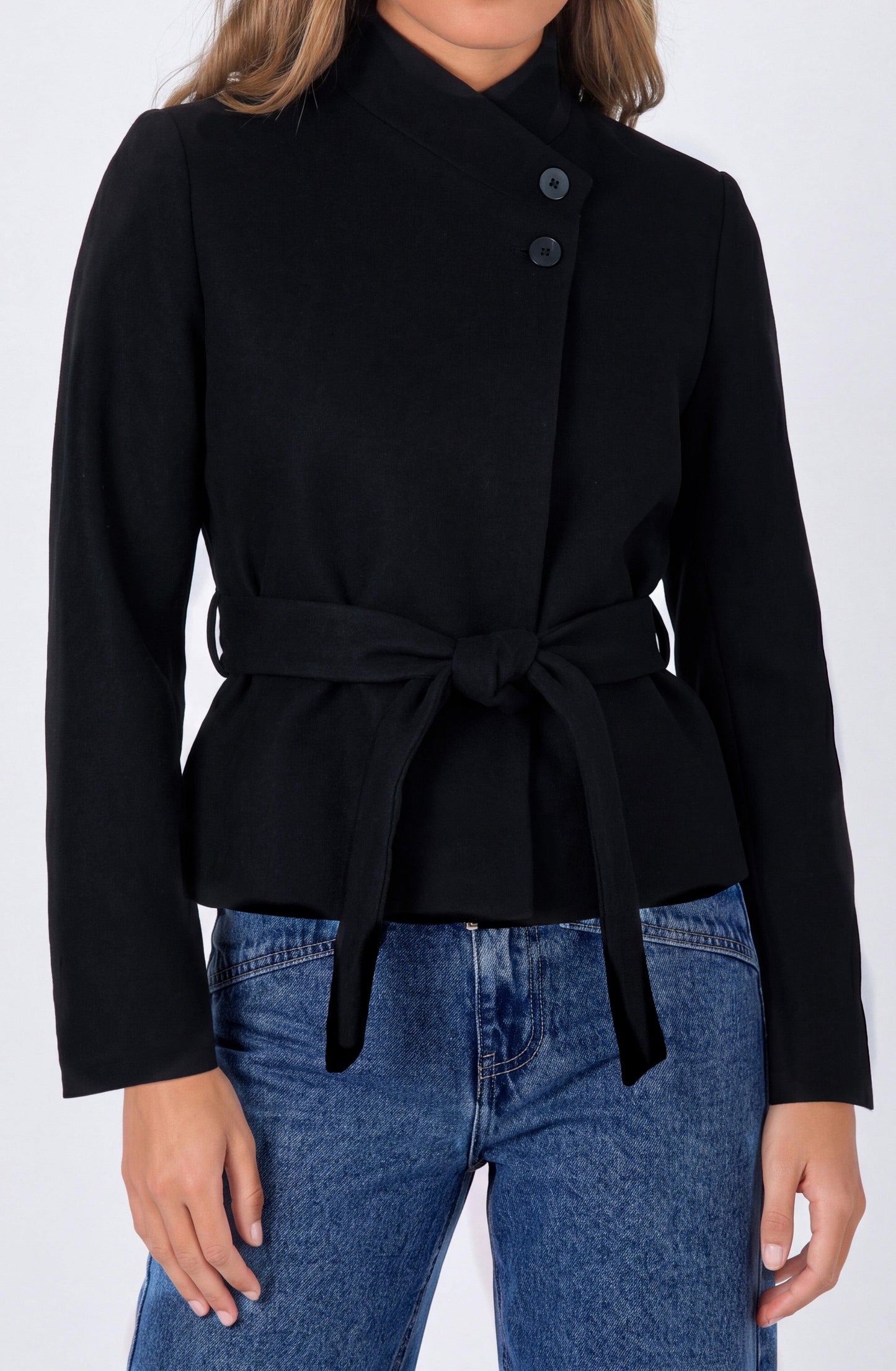 Blazer Cruzado Lazo Black