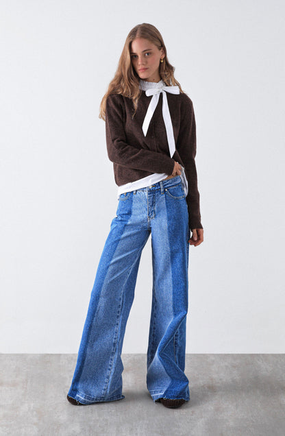 Pantalón Bicolor Blue