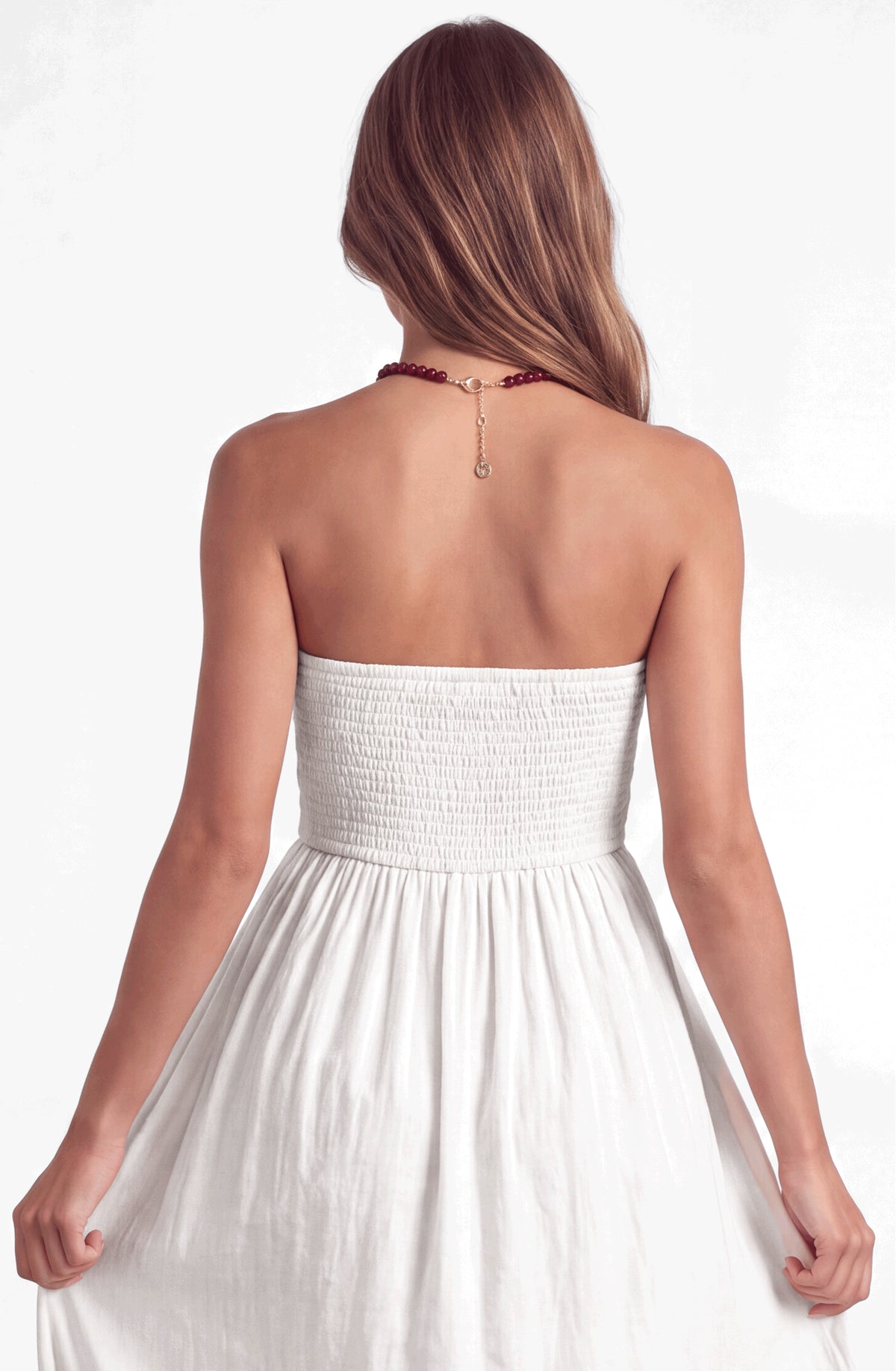 Vestido Largo Cotton White