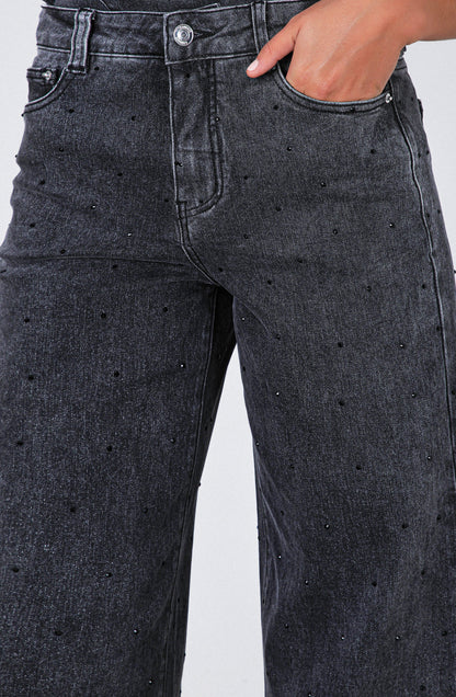 Pantalón Strass Black