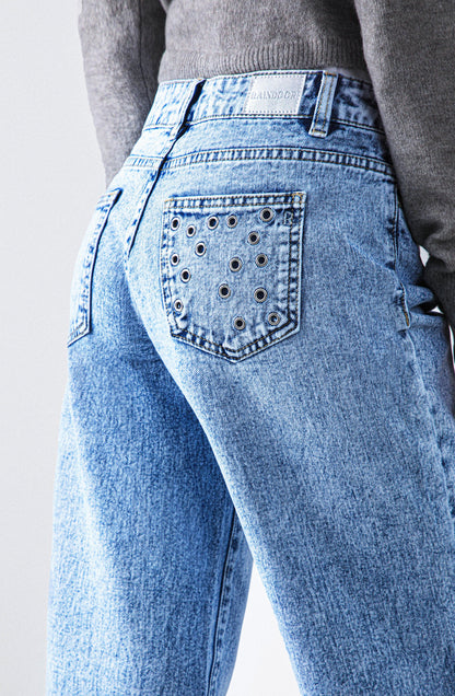 Pantalón Pocket Ojal Blue