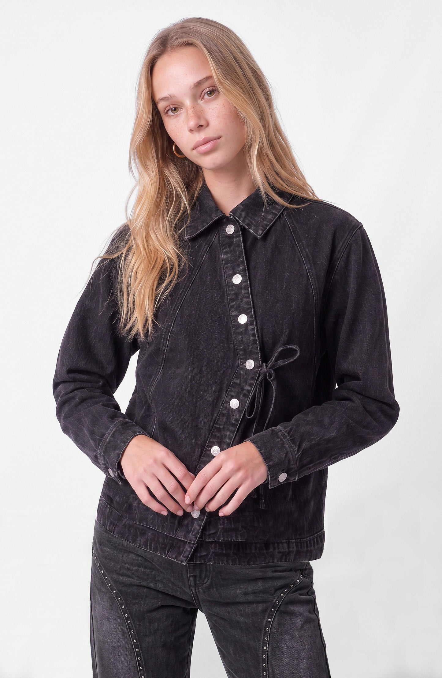 Campera Denim Cinta