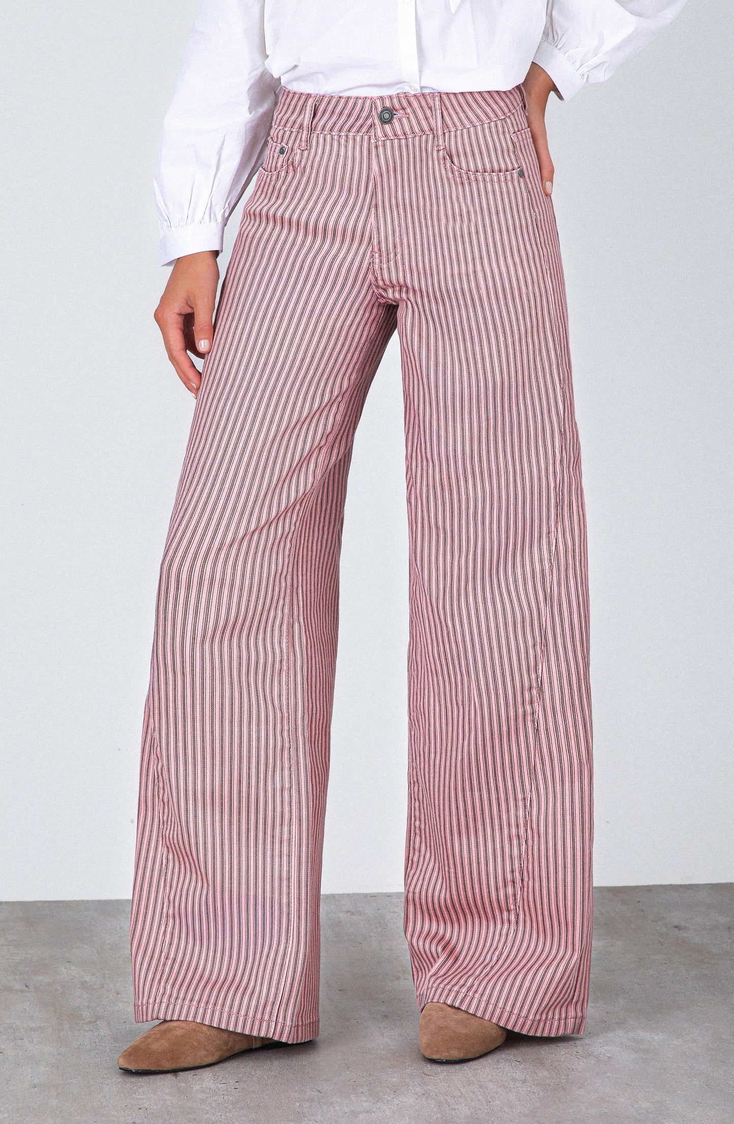 Pantalón Rayas Rose