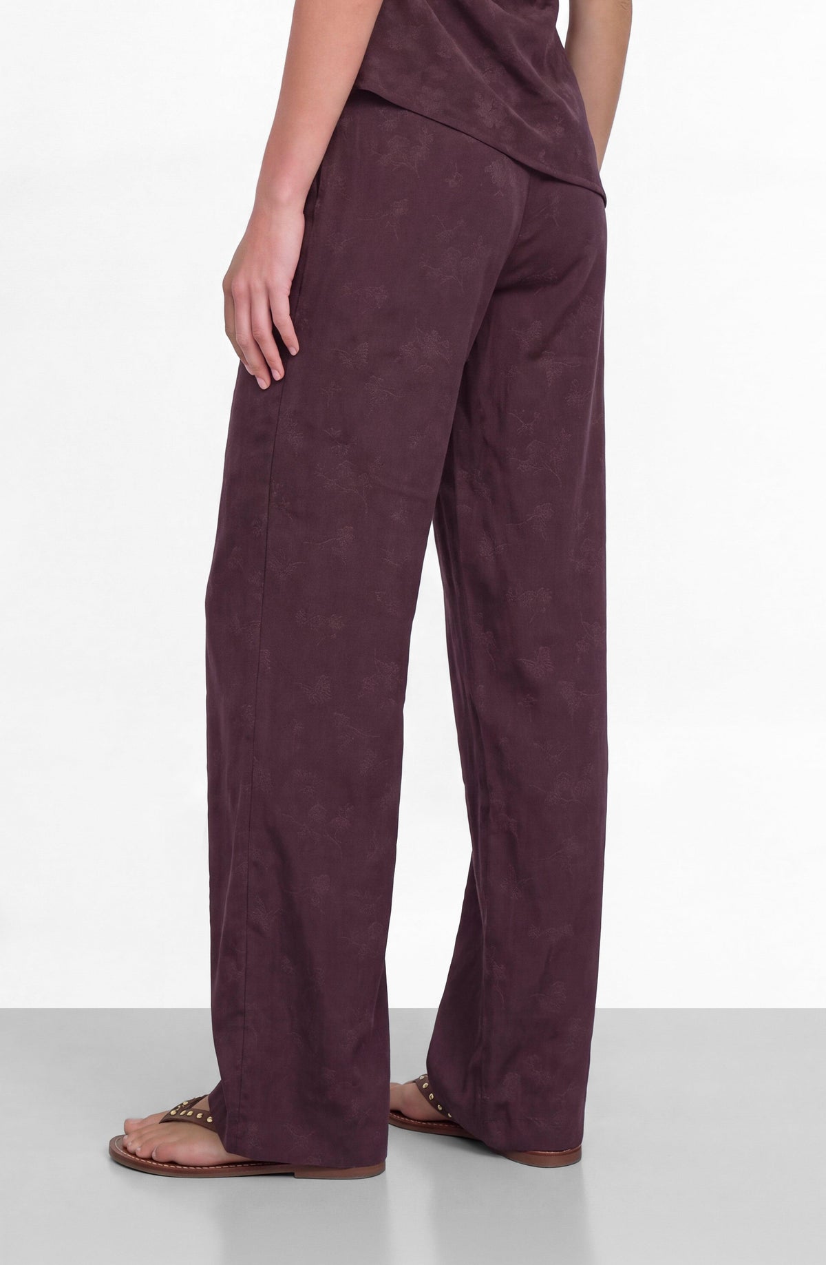 Pantalón Pretina Ancha Purple