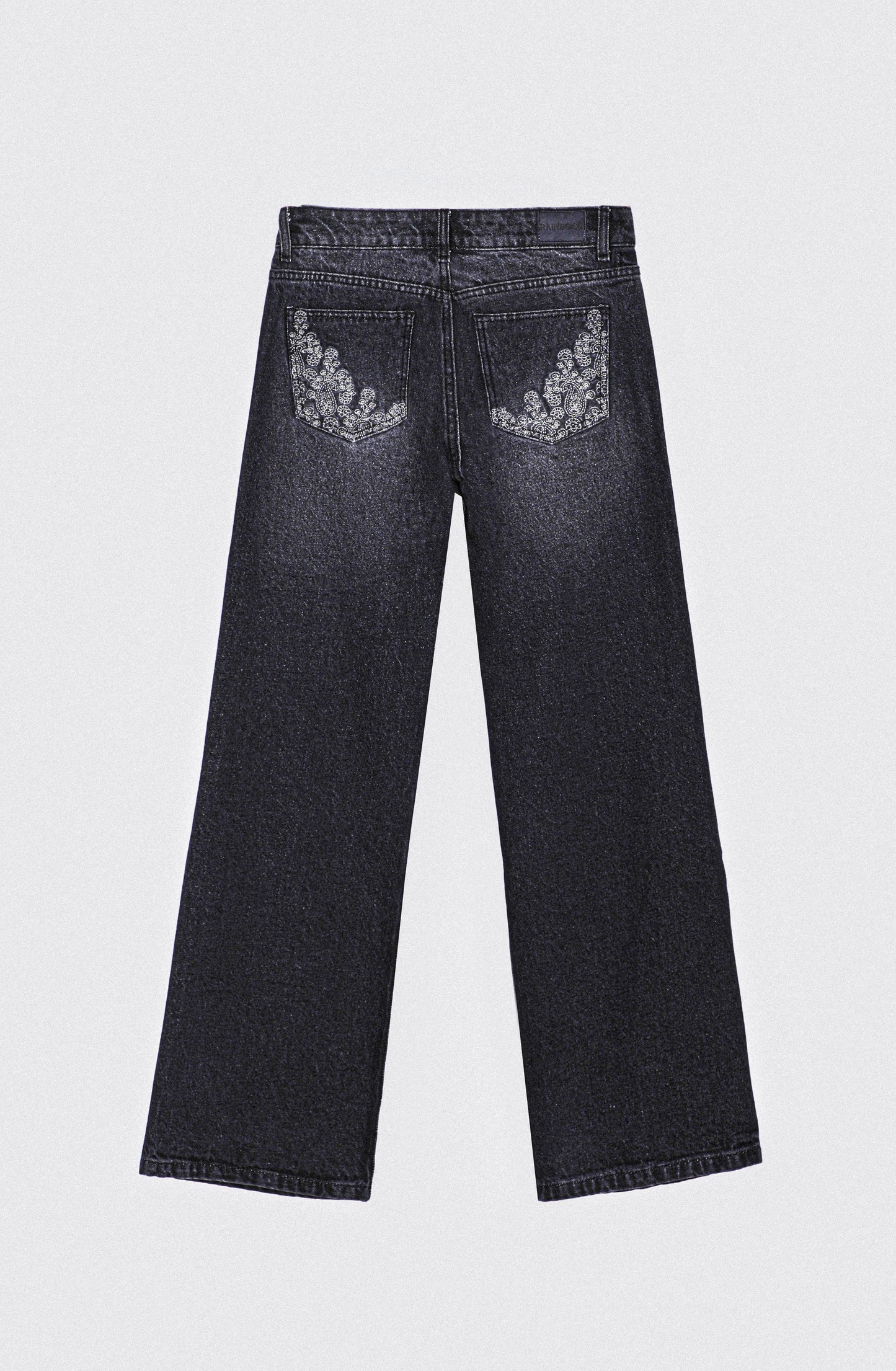 Pantalón Paisley Lurex Black