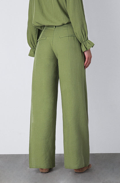 Pantalón Recto Green