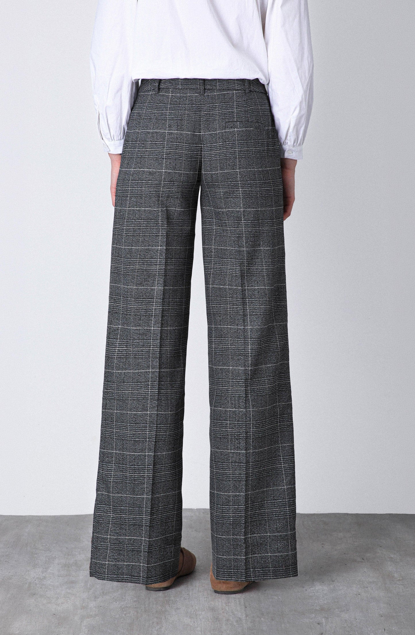 Pantalón Tejido Lurex Grey