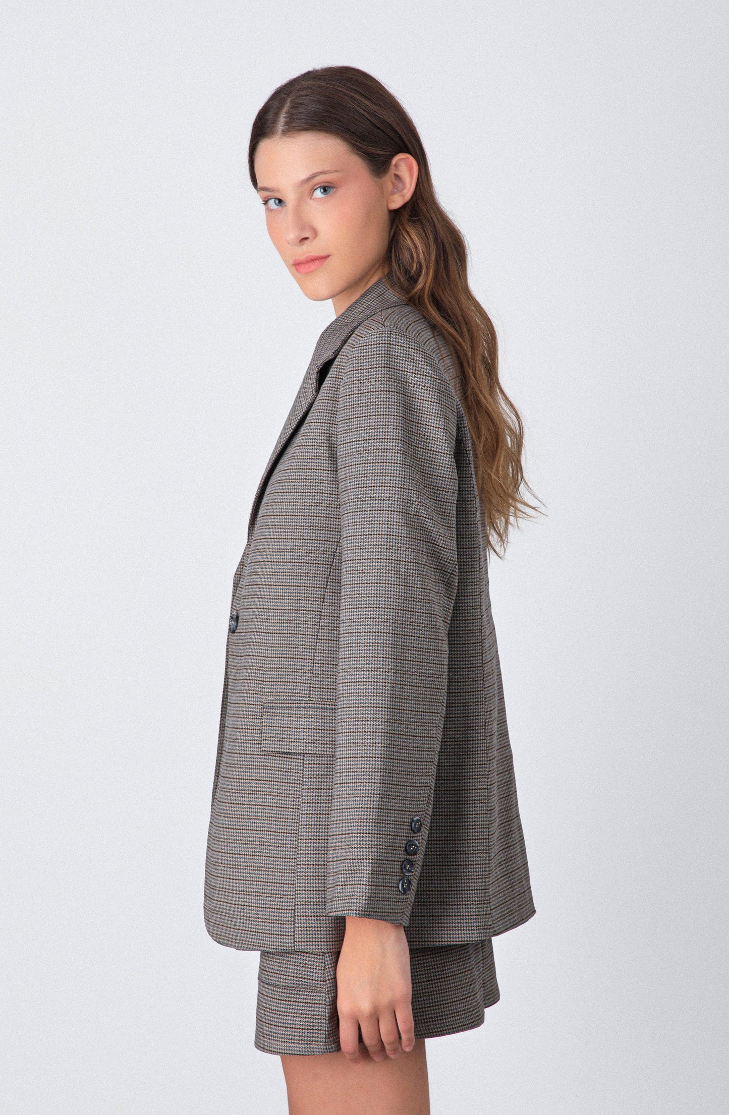 Blazer Tejido Brown
