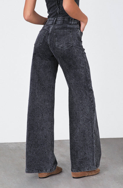 Pantalón Strass Black