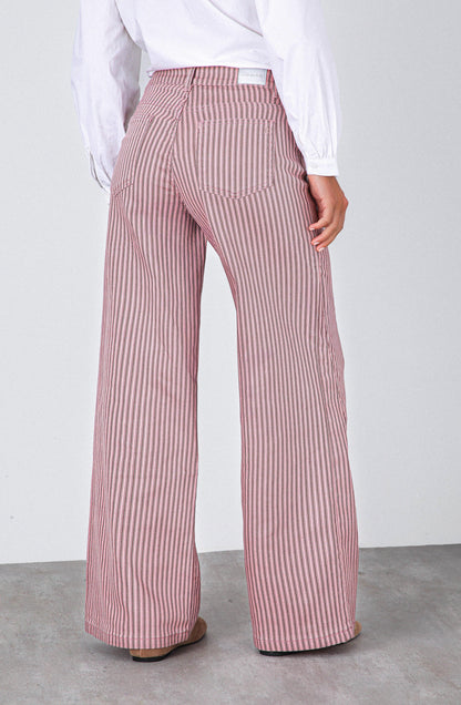 Pantalón Rayas Rose