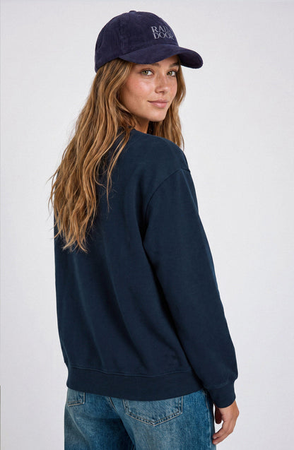 Buzo Crew Neck Perro Black