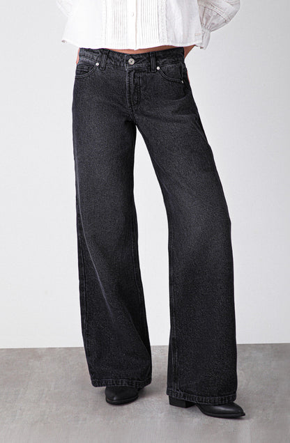 Pantalón Paisley Lurex Black