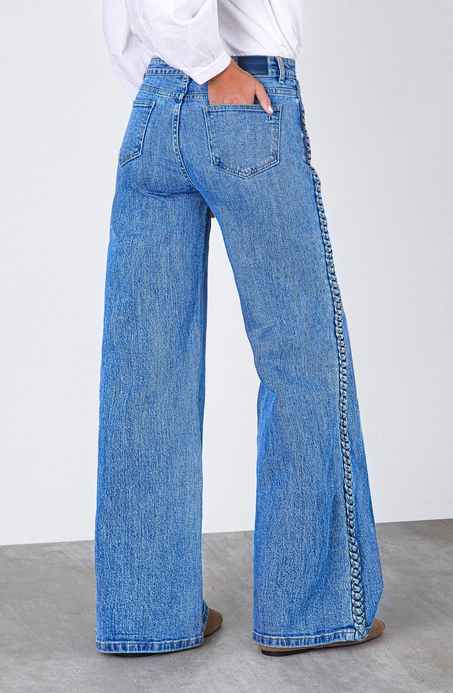 Pantalón Nudos Blue