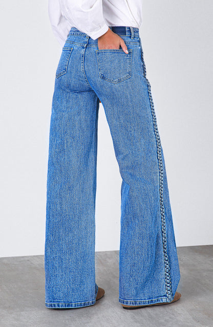 Pantalón Nudos Blue