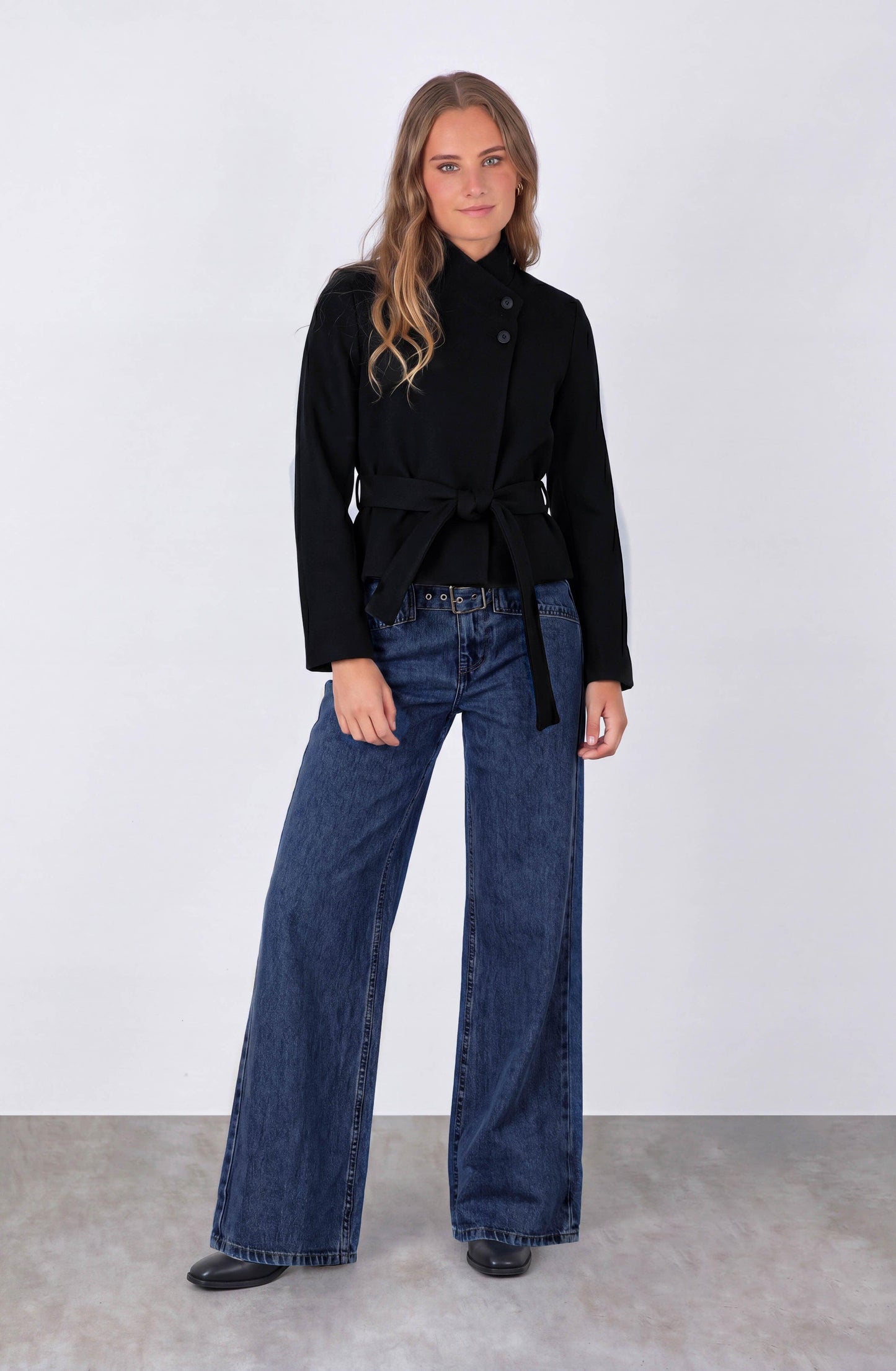 Pantalón Hebilla Tiro Bajo