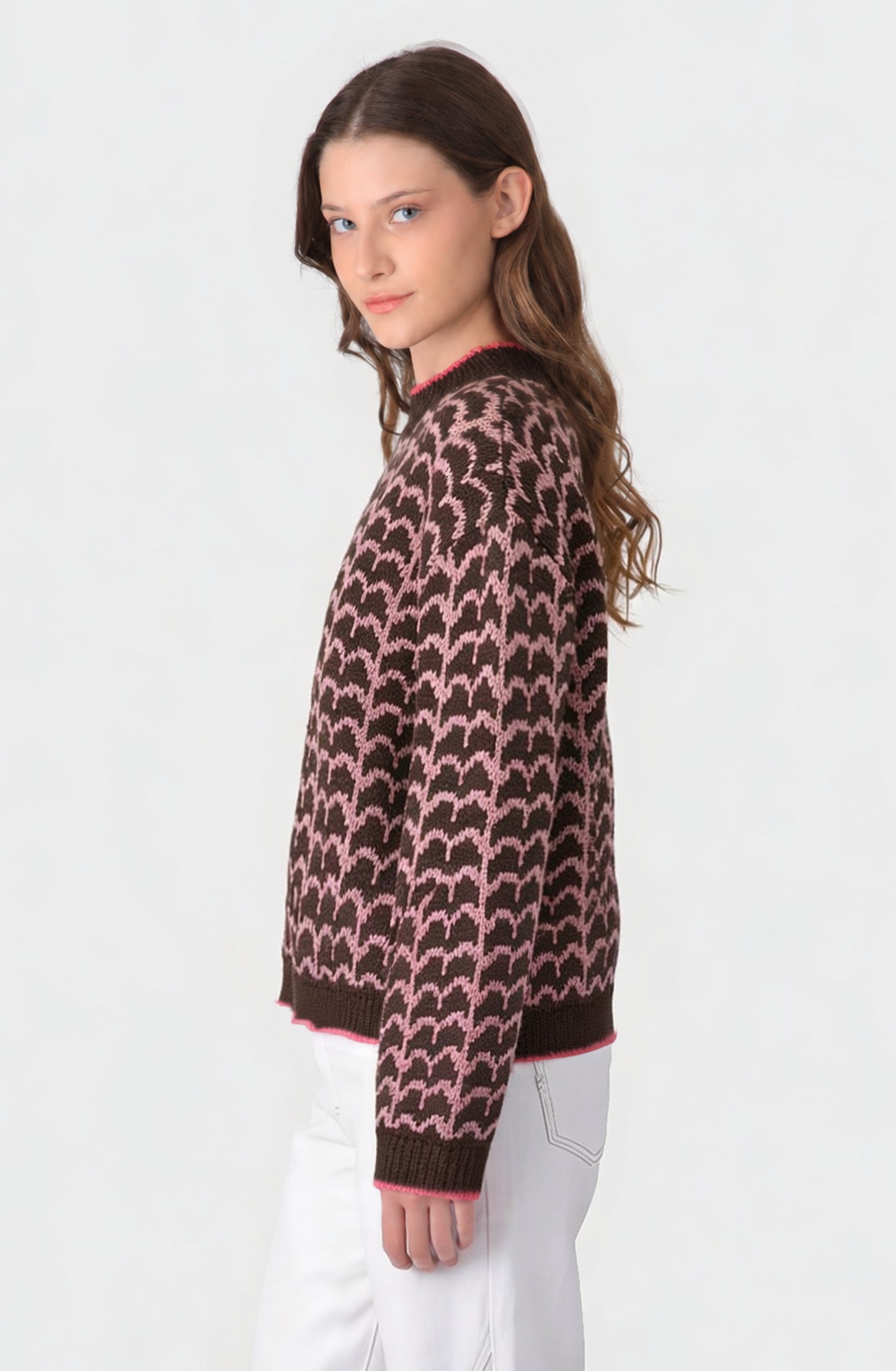 Sweater Ondas Fucsia