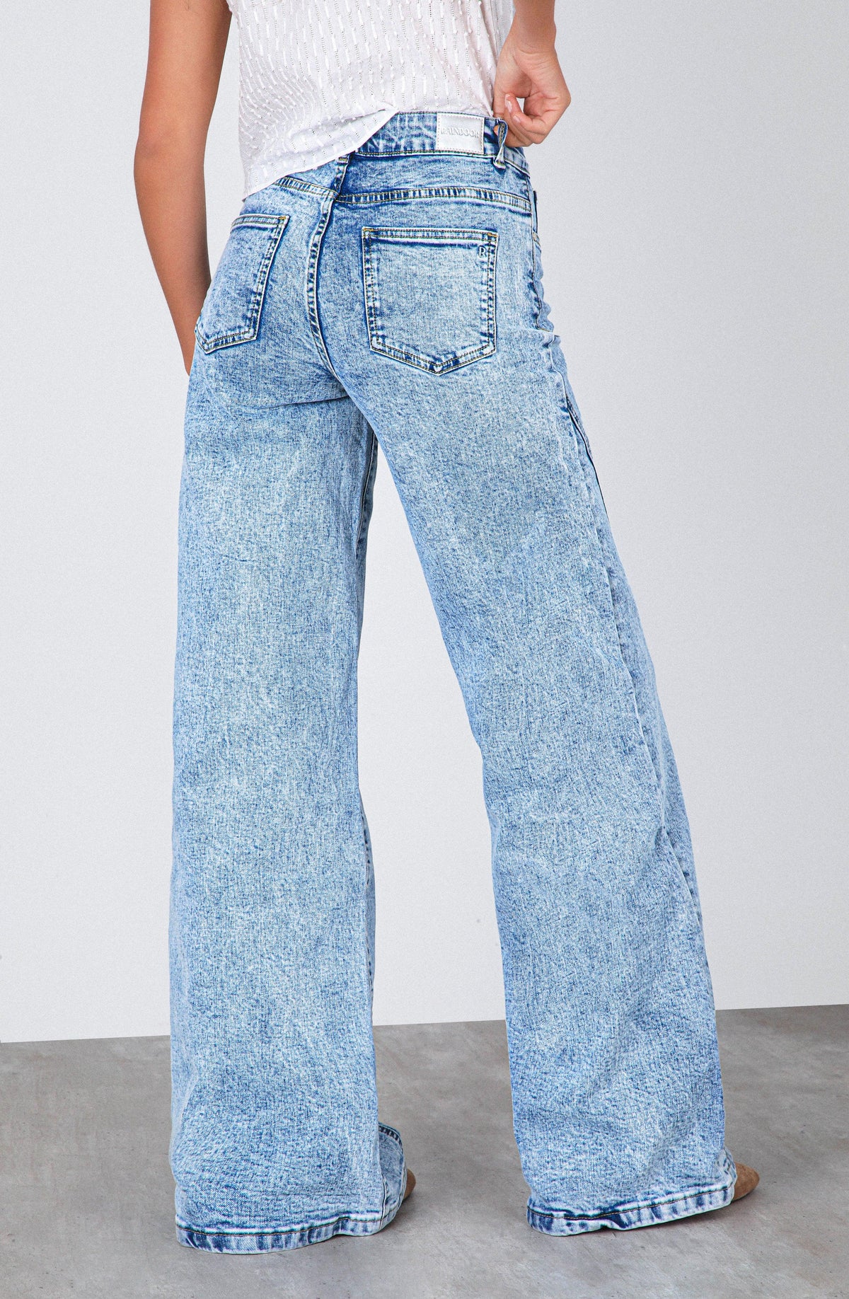 Pantalón Corte Pierna Blue