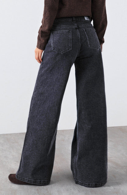 Pantalón Low Rise Black